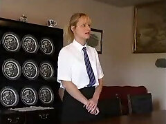 Naughty School Girls Get A Spanking