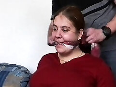 Sexy vintage BDSM fisting movie of a male victim