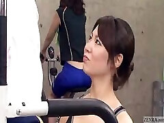 Japanese trainer gets full salute at the gym