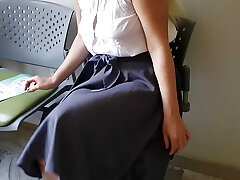 Secretary Is Showered With Urinate In The Bathroom Of A Dental Office