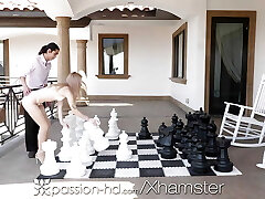 PASSION-HD Big Dick Prosperous Guy Fucks Blondie Charma Kelley In His Mansion