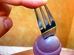 Hard-on INSERTION TORTURE CLOSEUP COCK PAINFUL SCHMERZ DEHNUNG