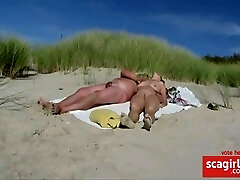 Nude Beach - Rehead Mature Fuck