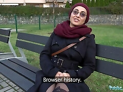 Public Agent Afghan beauty pays to fuck a monstrous cock