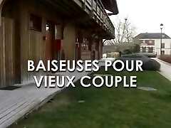 Swingers party at the house of old duo.