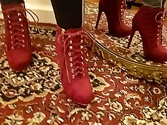 Foot Model Enjoys a Foot Rubdown