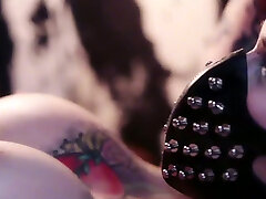 Uber-sexy goth hottie wearing mask is fucked in hot XXX sequence