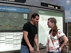 Horny dude fucks sexy girl with plump ass Mattie Borders