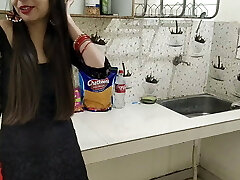 Boinked my Ex-girlfriend in the Kitchen with Hindi Audio Gonzo