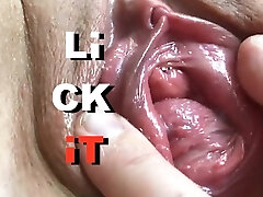 Jizm twice in tight pussy and clean up after himself. Internal Cumshot eating. Close-up.