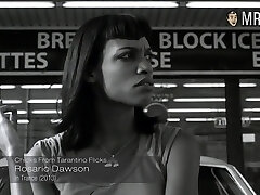 Naked Uma Thurman and other chicks from Tarantino videos