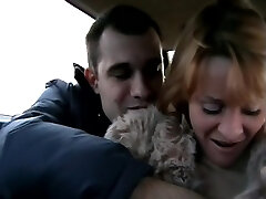 Milf cuckold hubby with taxi driver on spy camera