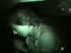 Outdoor Night Car Hook-up By Infrared Camera