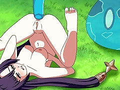 Genshin Impact Mona Ganuy Lisa Anime Cartoon Hentai Kunoichi Trainer Missionary Blowjob Doggystyle Internal Ejaculation Cumshot Orgy Tits