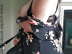MMILF Scarlet Knockers slap compilation