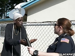 2 slutty police officers take advantage over black scofflaw