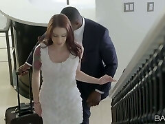 Gorgeous bitch Anna De Ville goes ultra-kinky with her new BBC lover