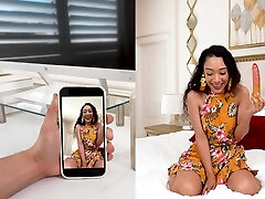 bubble butt Latina Sarah Lace removes a butt-plug to be boinked