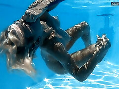 Teen girl from Hungary Zazie enjoys public nudity