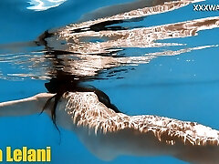 Supper hot skinny Hungarian babe Lana swimming