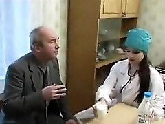 Cute Russian Nurse Having Fucky-fucky With A Patient