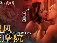 Asian massage girl gives glad ending to emperor - Amateur Sex with Big boobies