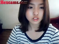 Lovely Korean Girl On Webcam