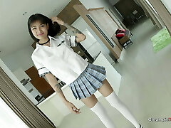 Beautiful Petite Asian Stunner Creampied