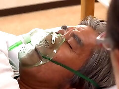 elderly dying guy hires harem of women to delectation him all day long