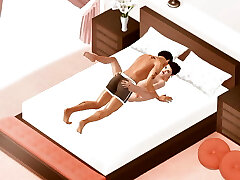 蜜月全印度浪漫他妈的视频-自定义女性3D