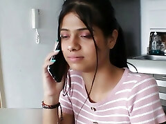 Hindi sex, amateur fucking with spectacular Indian girl - Porn in Spanish