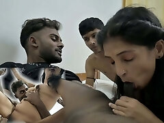 ehemann's land ist nicht wahr, ruf einen freund an und lass seine frau gehen und befriedigen