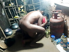 Naked sister-in-law and screwed in the village kitchen