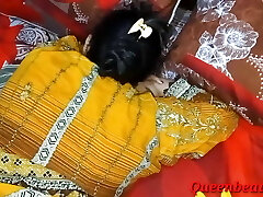 Desi naughty bhabhi enjoyed big desi man-meat in all amazing positions