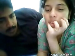 Stunning Indian couple sex on webcam
