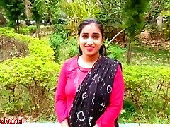 Outdoor Park Lovemaking With Hindi Audio