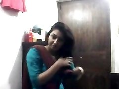 Stunning Bengali Honey In Shalwar at Masturbation