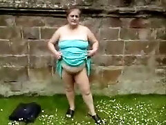 This old granny likes to show off