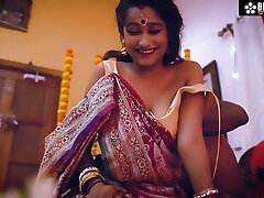 Cheating Newly Married wife with Her Boy Friend Hardcore Shag in front of Her Husband ( Hindi Audio )