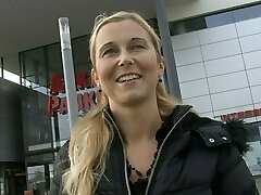 CZECH STREETS - Golden-Haired mature I'd like to pummel Picked up on Street