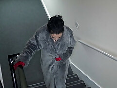 nicole dupapillon lampeggia il suo enorme labbra labbra