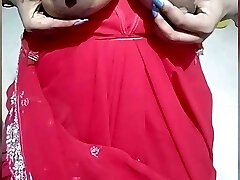 Indian mother is feeding milk to her stepson on cam.