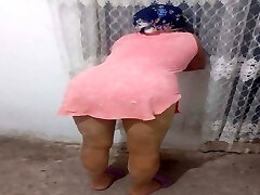 Horny mature wanted to be porked while looking out the window