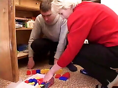 Irina with stud and toys