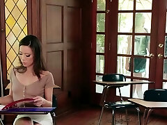 Kalina makes her student eat her puss