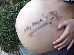 knocked up street-A Young Pregnant