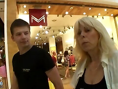 Married blonde cheats on her husband