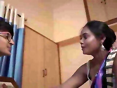 Desi Kamvali Bay Sunita Has Hardcore fuck-a-thon with Virgin Boy