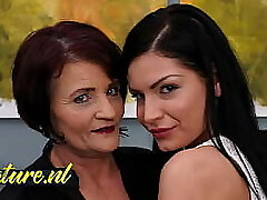 Hot Granny Just Couldn&rsquo_t Stop Thinking About The Hot Lady Next Door
