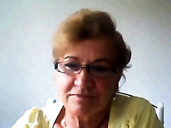 Sexy grandma fingering